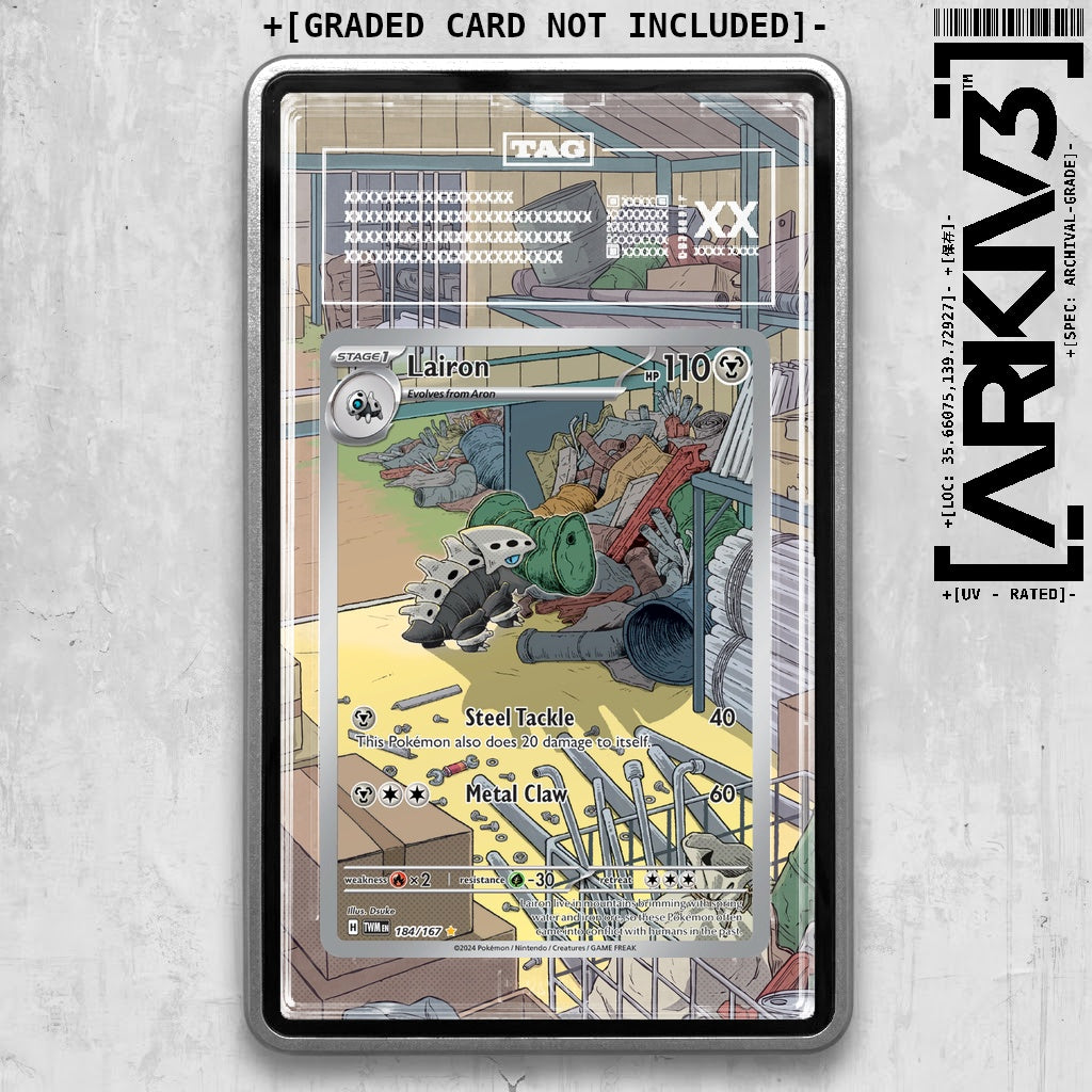 ARKIV3 TAG graded front - Silver
