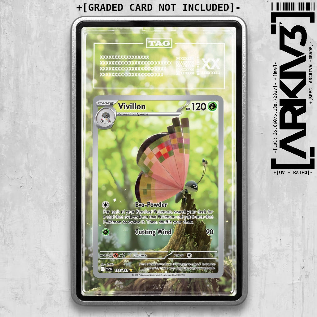 ARKIV3 TAG graded front - Silver