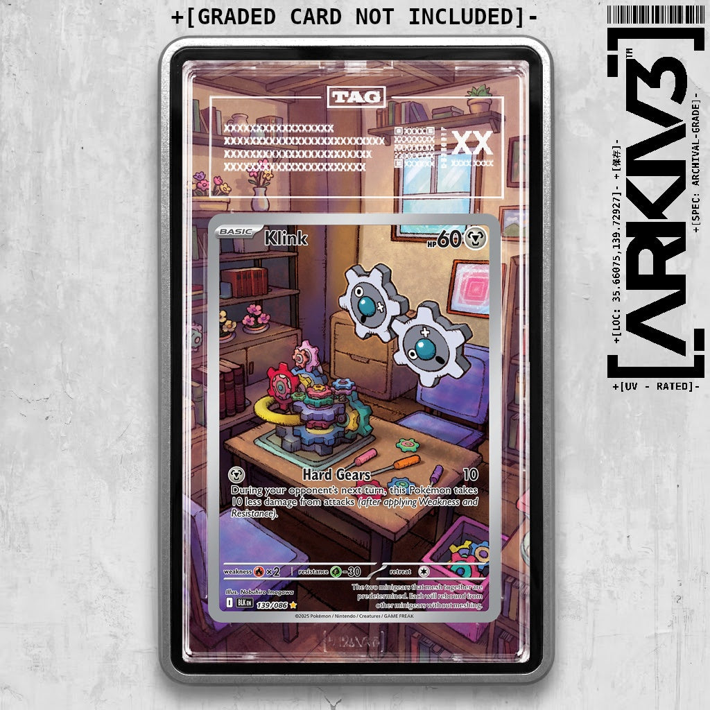ARKIV3 TAG graded front - Silver