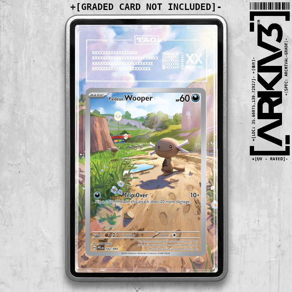 ARKIV3 TAG graded front - Silver