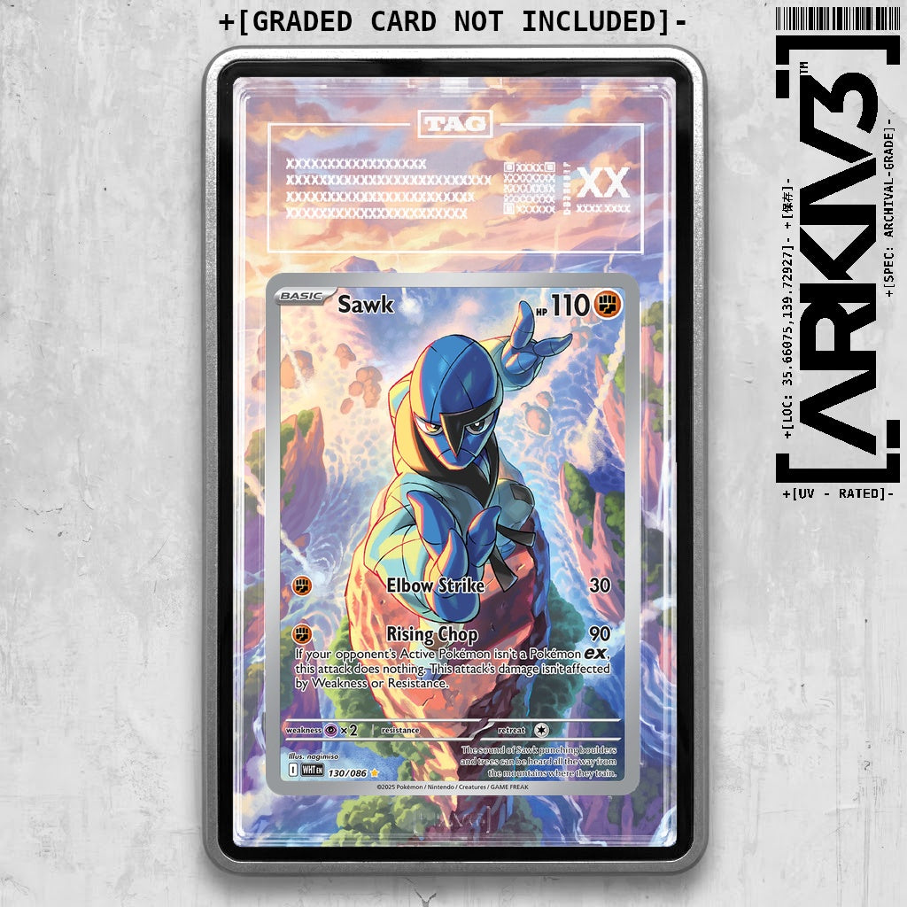 ARKIV3 TAG graded front - Silver