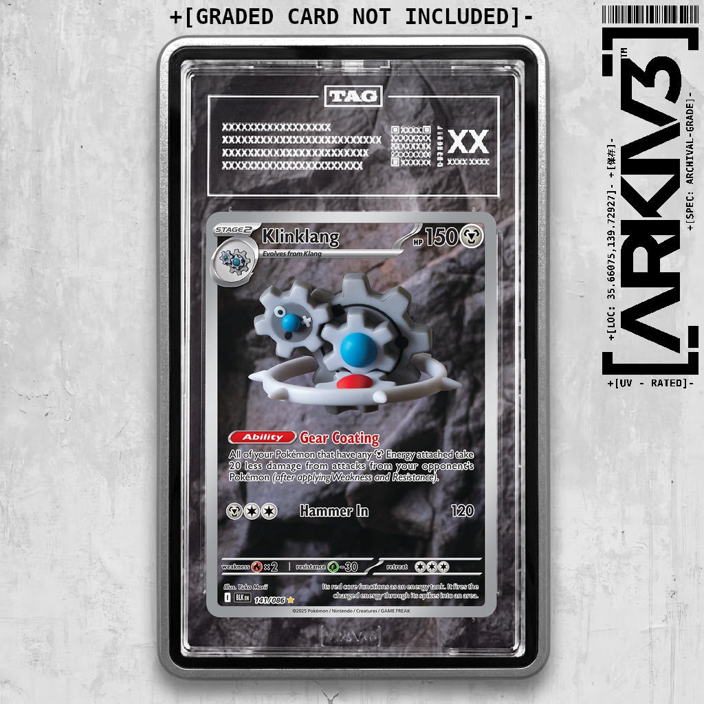 ARKIV3 TAG graded front - Silver