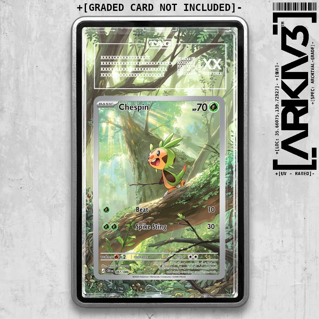 ARKIV3 TAG graded front - Silver
