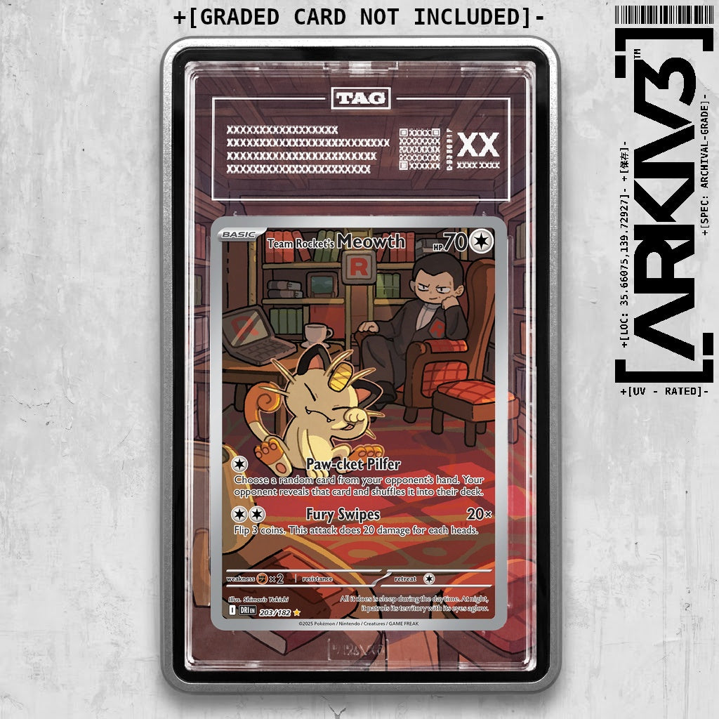 ARKIV3 TAG graded front - Silver