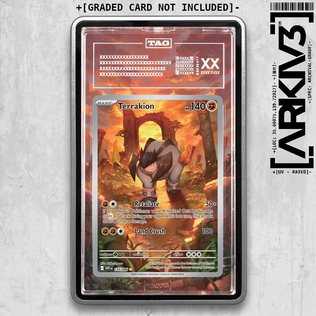 ARKIV3 TAG graded front - Silver