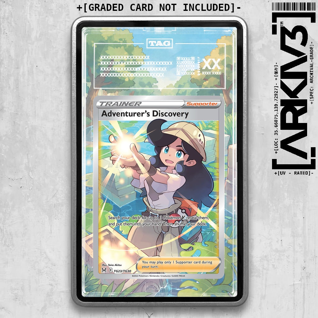 ARKIV3 TAG graded front - Silver