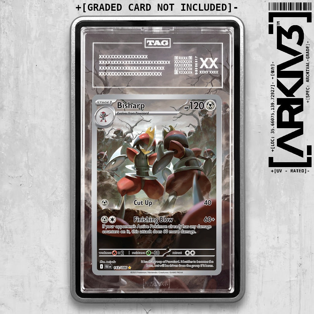 ARKIV3 TAG graded front - Silver