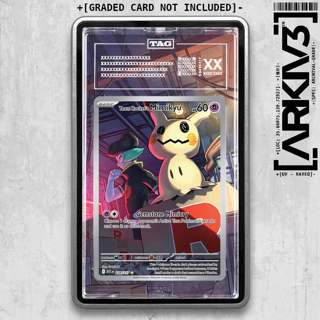 ARKIV3 TAG graded front - Silver
