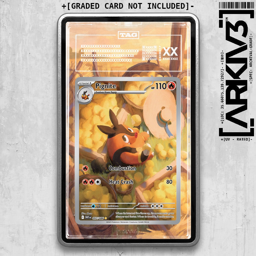ARKIV3 TAG graded front - Silver