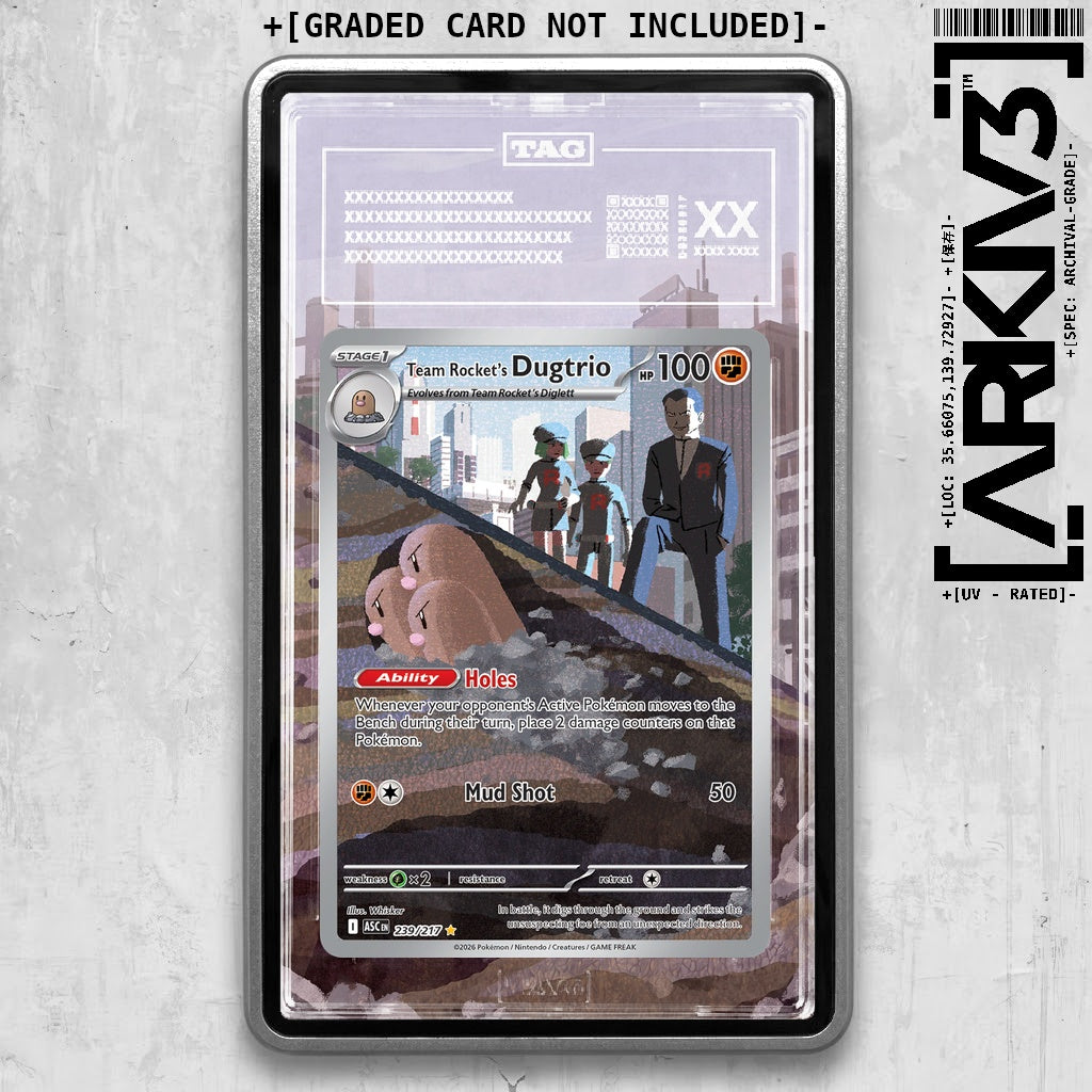ARKIV3 TAG graded front - Silver