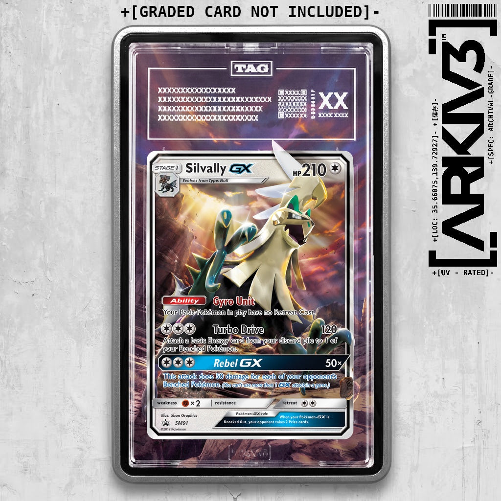 ARKIV3 TAG graded front - Silver