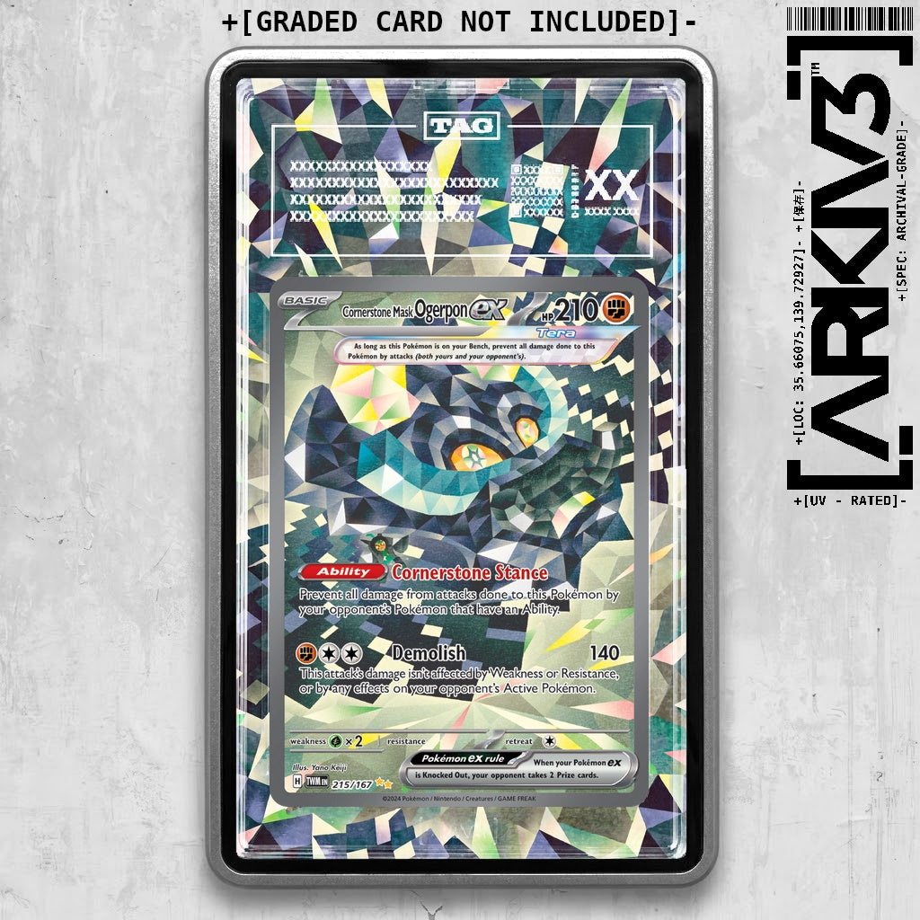 ARKIV3 TAG graded front - Silver