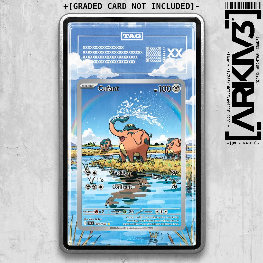 ARKIV3 TAG graded front - Silver