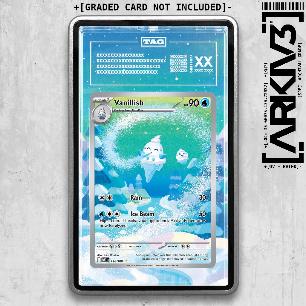 ARKIV3 TAG graded front - Silver
