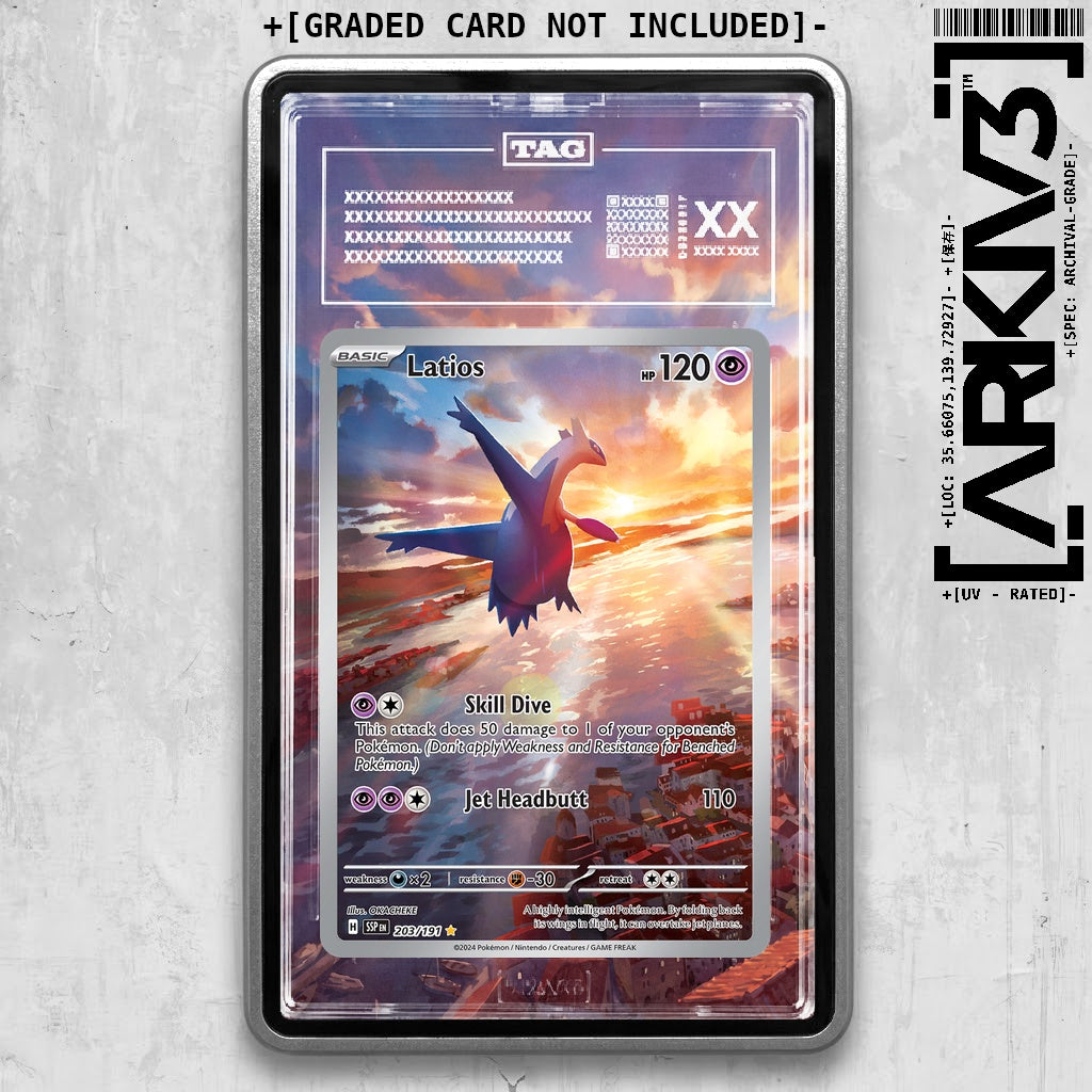 ARKIV3 TAG graded front - Silver