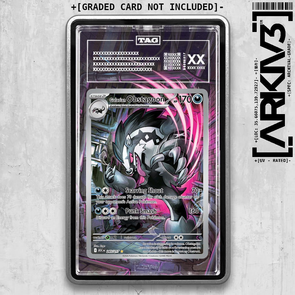 ARKIV3 TAG graded front - Silver