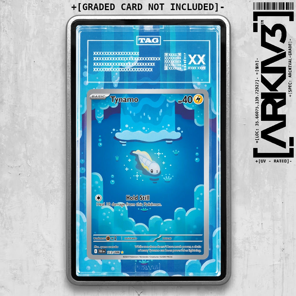 ARKIV3 TAG graded front - Silver