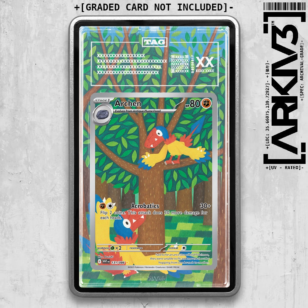 ARKIV3 TAG graded front - Silver