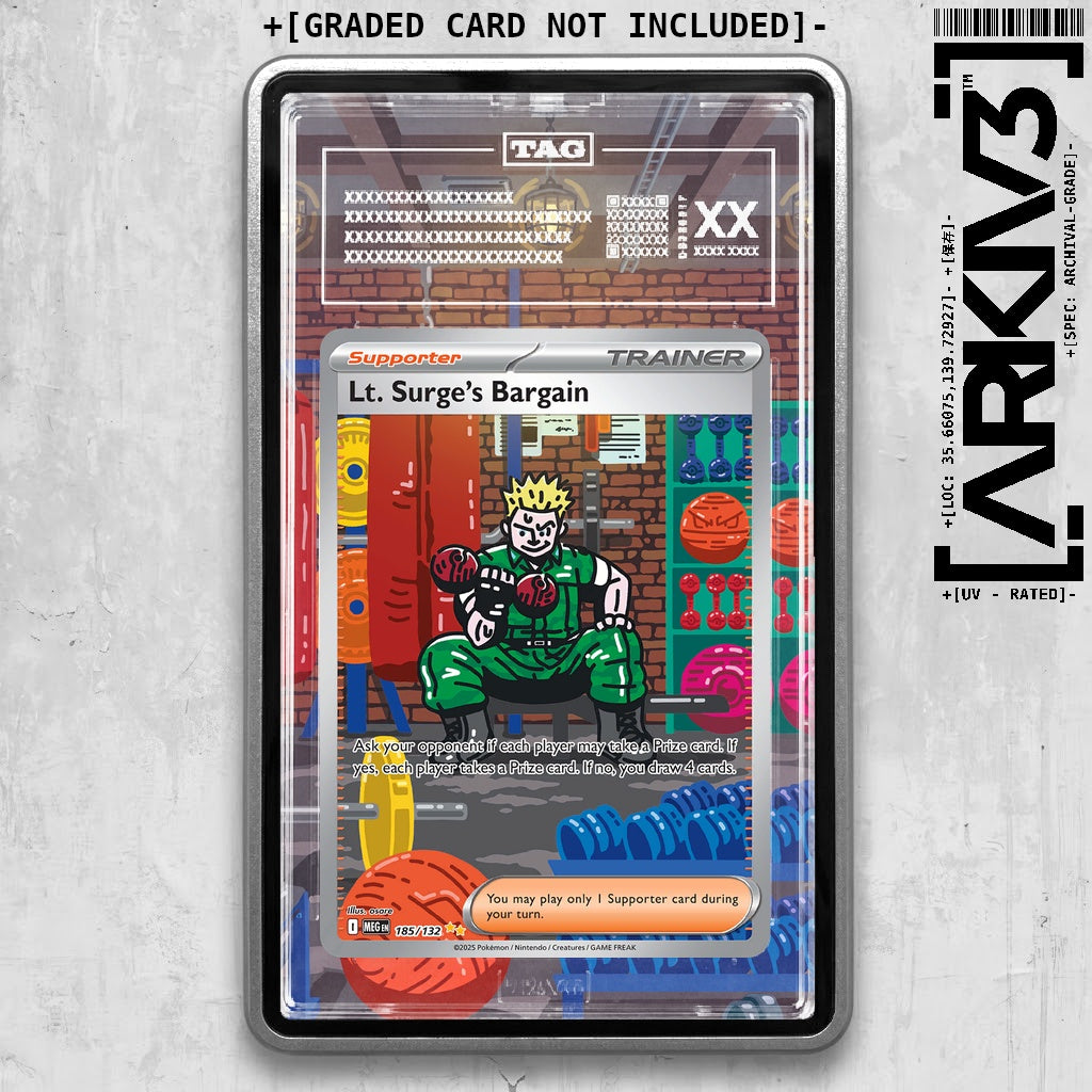 ARKIV3 TAG graded front - Silver
