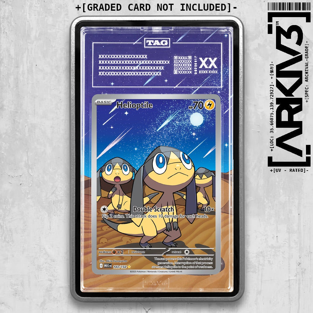 ARKIV3 TAG graded front - Silver