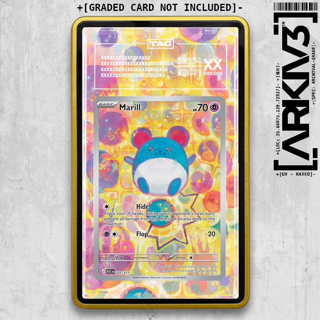 ARKIV3 TAG graded front - Yellow