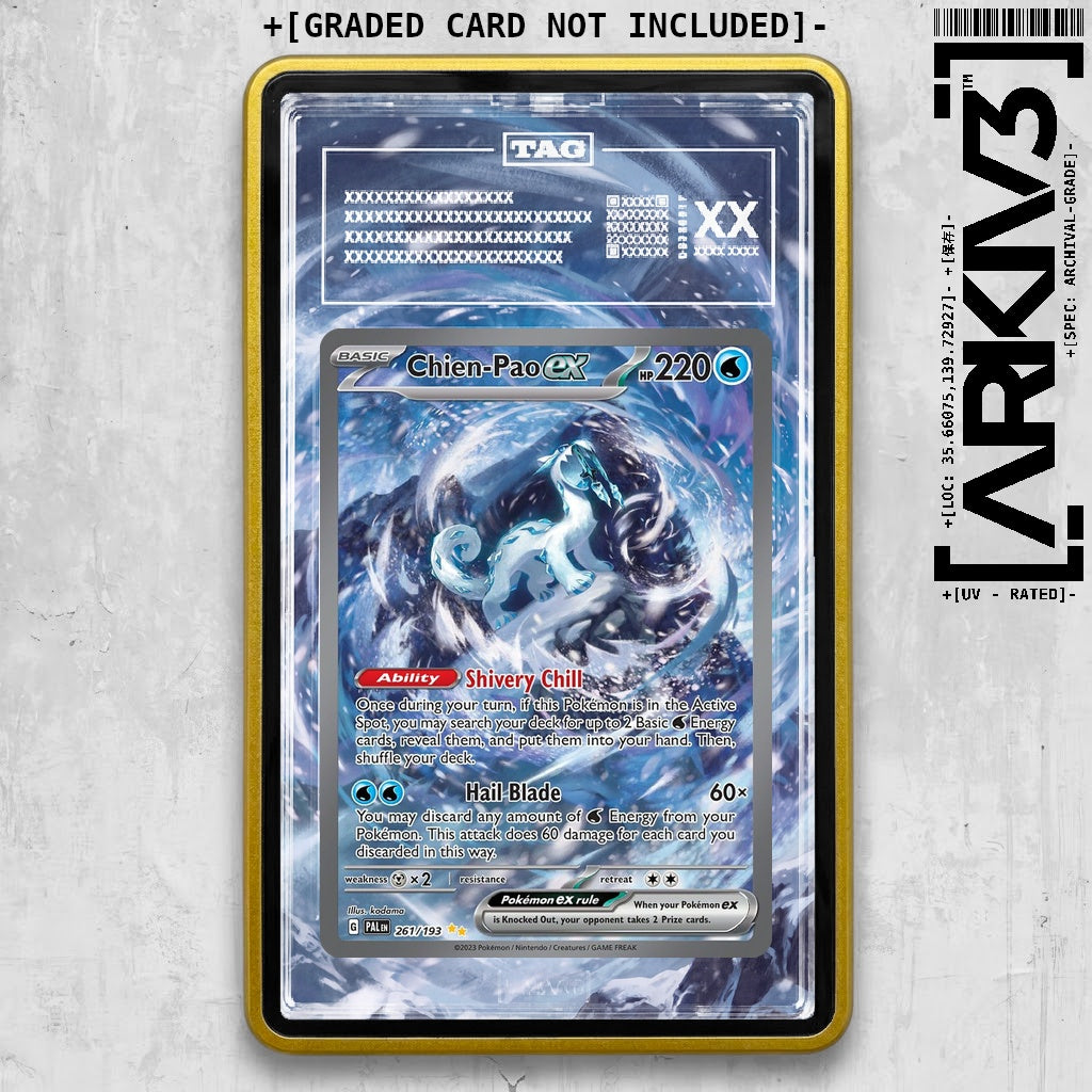 ARKIV3 TAG graded front - Yellow