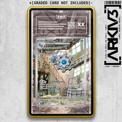 ARKIV3 TAG graded front - Yellow