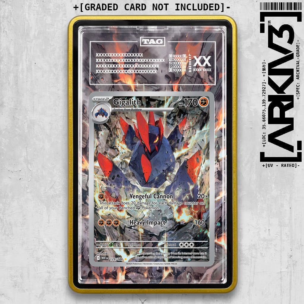ARKIV3 TAG graded front - Yellow