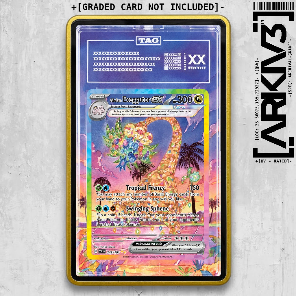 ARKIV3 TAG graded front - Yellow