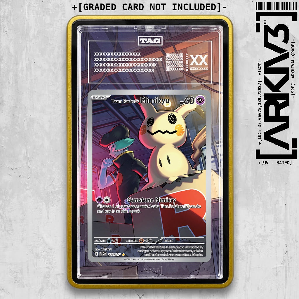 ARKIV3 TAG graded front - Yellow