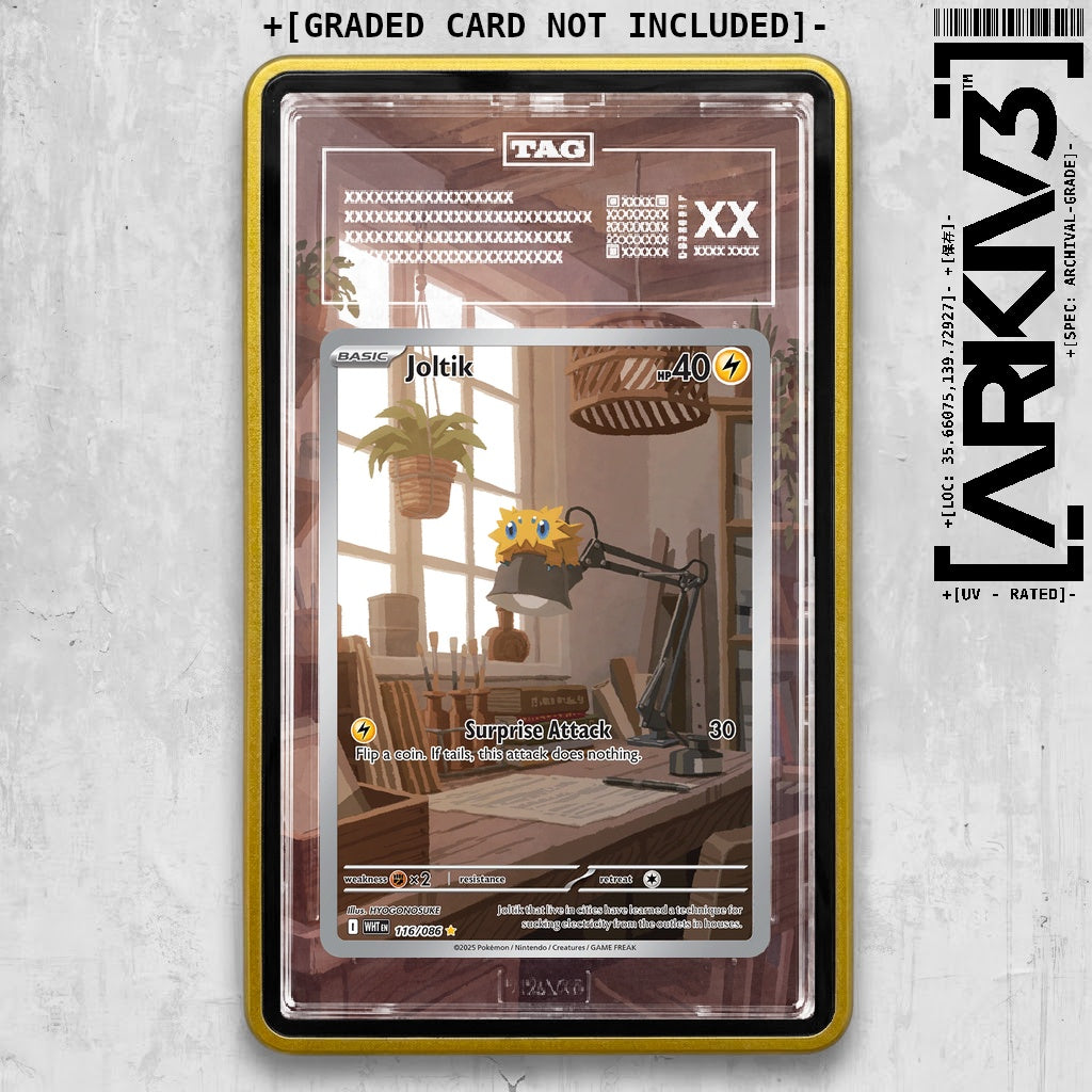 ARKIV3 TAG graded front - Yellow