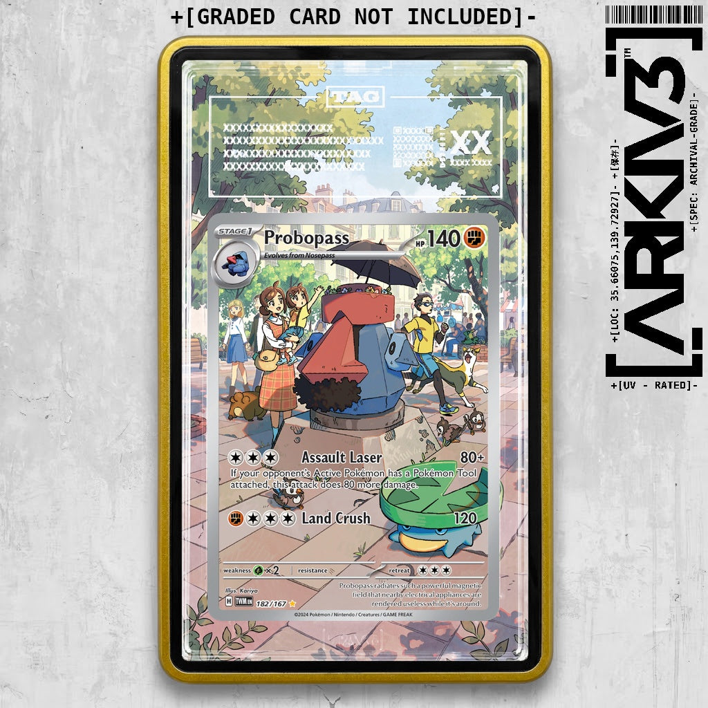 ARKIV3 TAG graded front - Yellow
