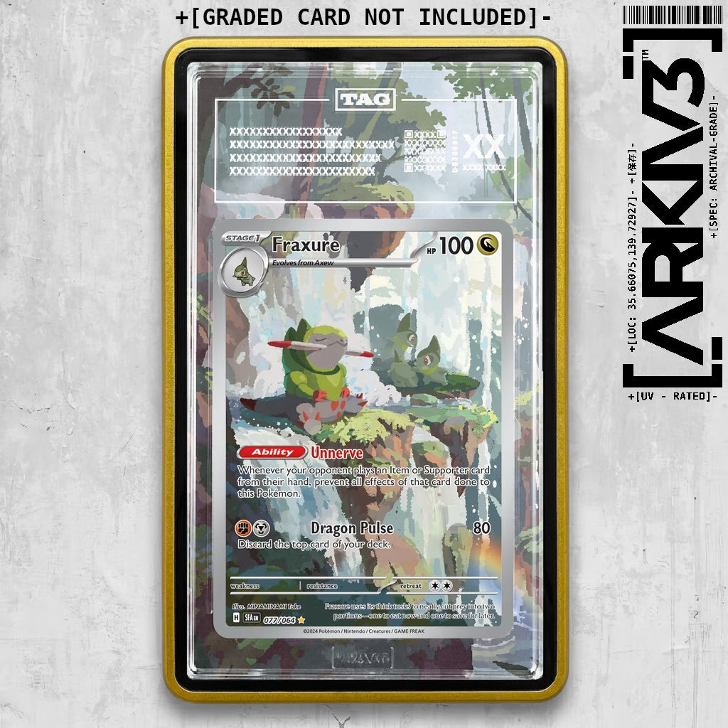 ARKIV3 TAG graded front - Yellow