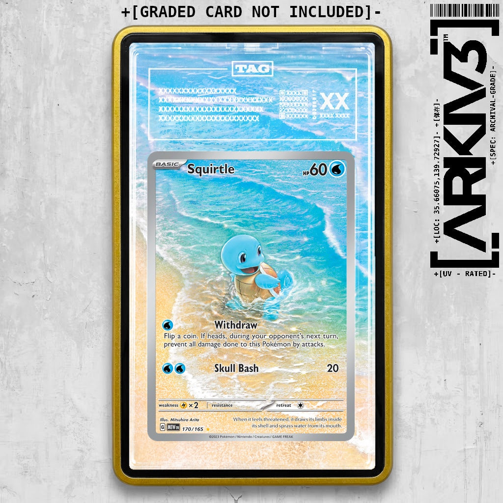 ARKIV3 TAG graded front - Yellow