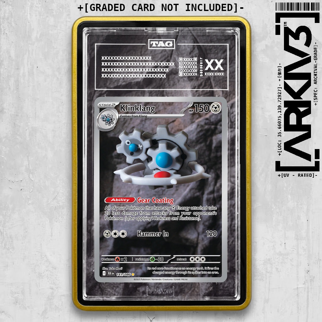 ARKIV3 TAG graded front - Yellow