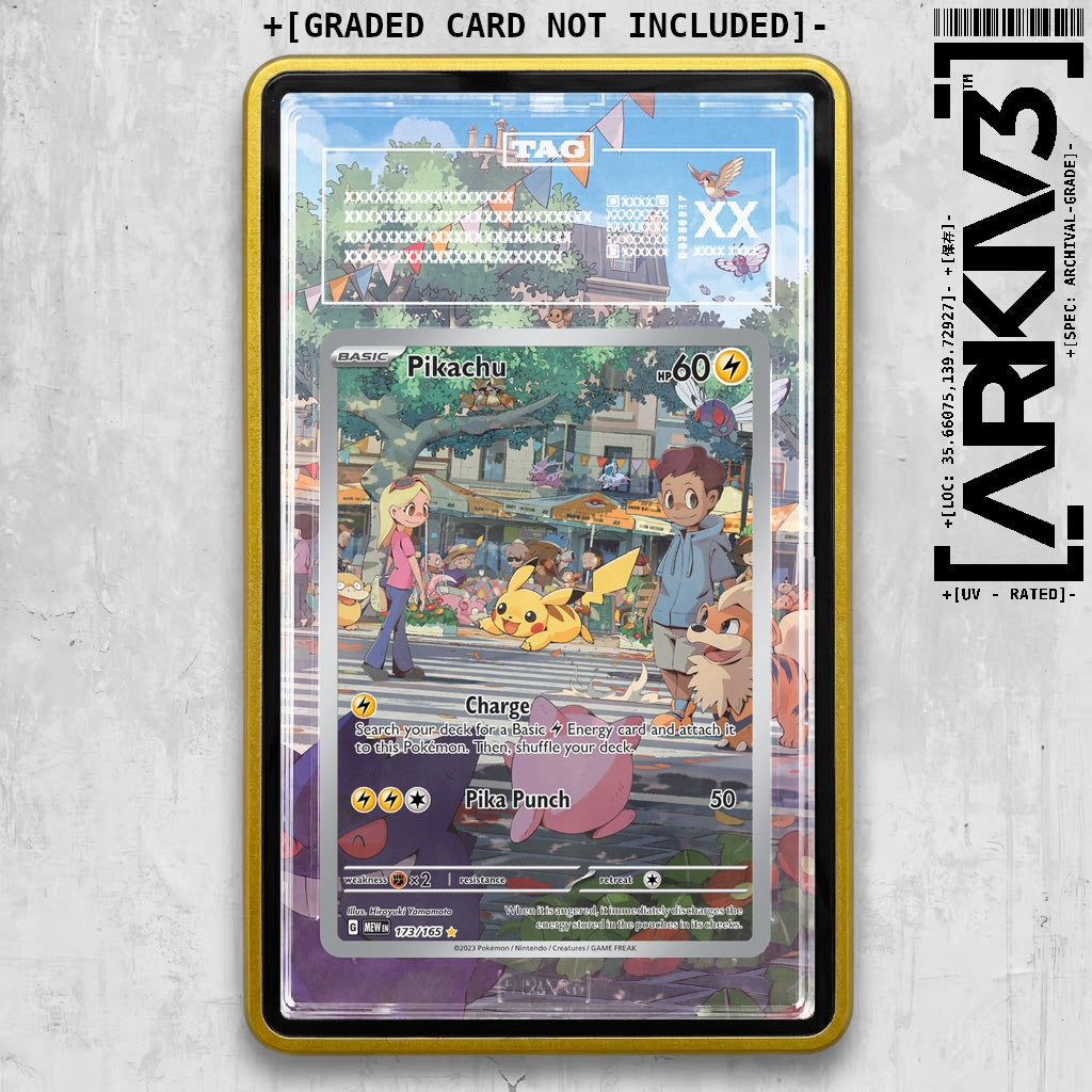 ARKIV3 TAG graded front - Yellow