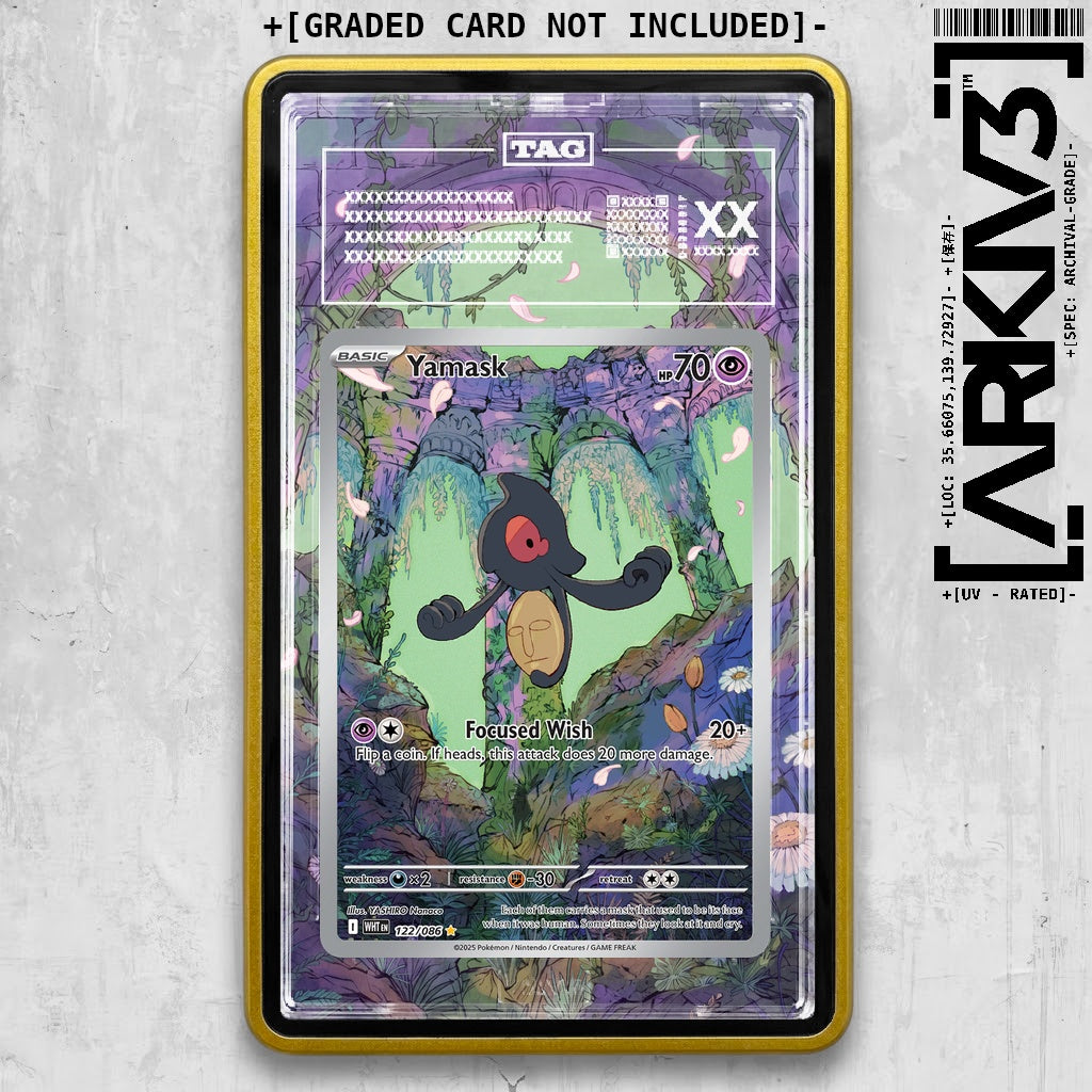 ARKIV3 TAG graded front - Yellow