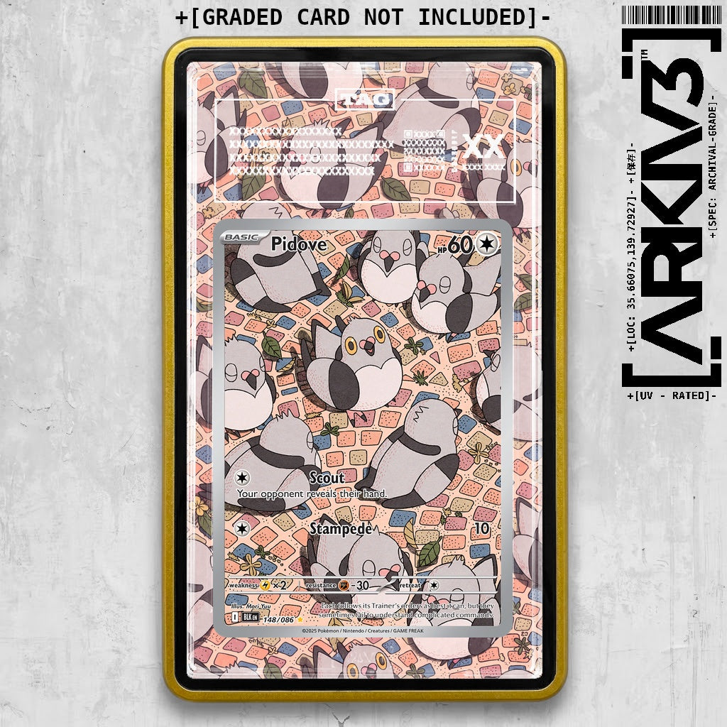 ARKIV3 TAG graded front - Yellow