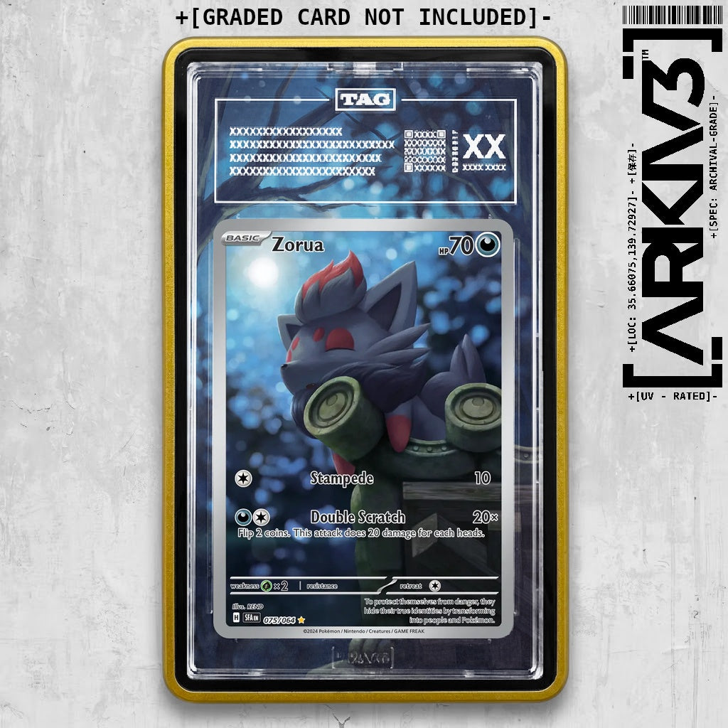 ARKIV3 TAG graded front - Yellow