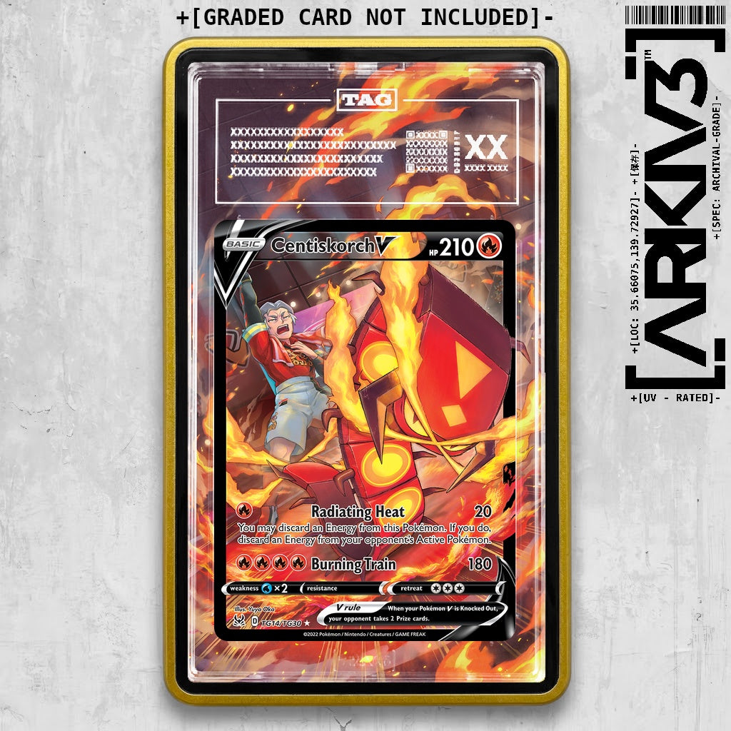 ARKIV3 TAG graded front - Yellow