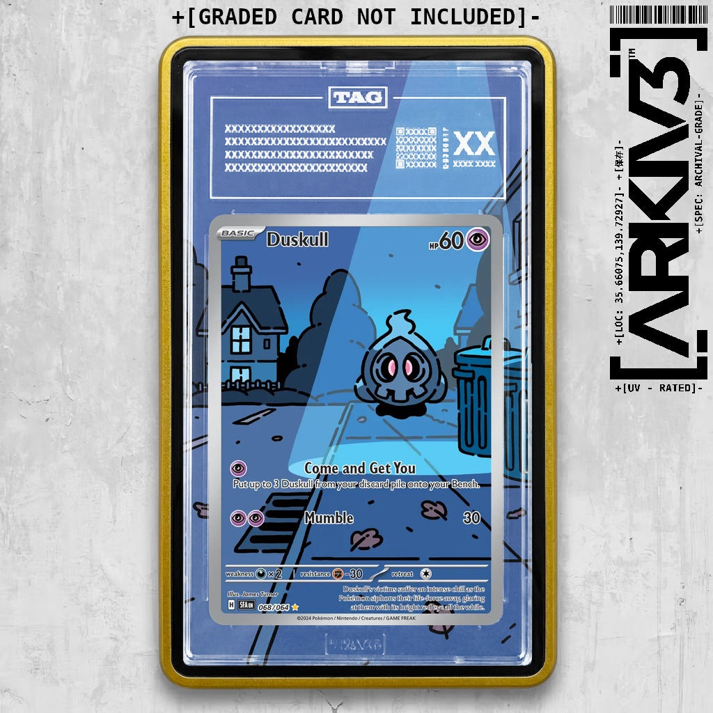 ARKIV3 TAG graded front - Yellow