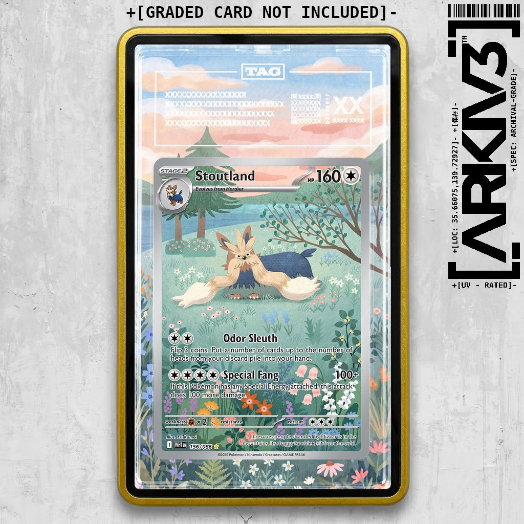 ARKIV3 TAG graded front - Yellow