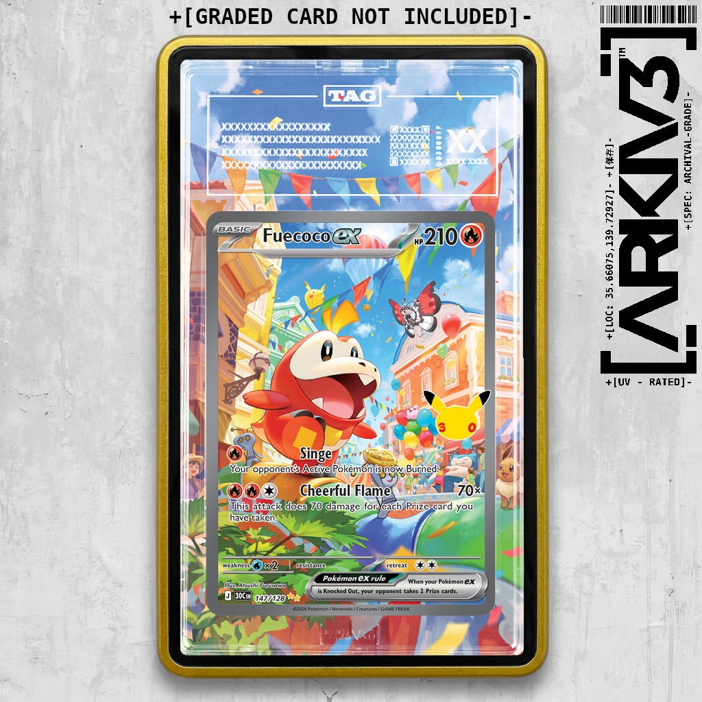 ARKIV3 TAG graded front - Yellow