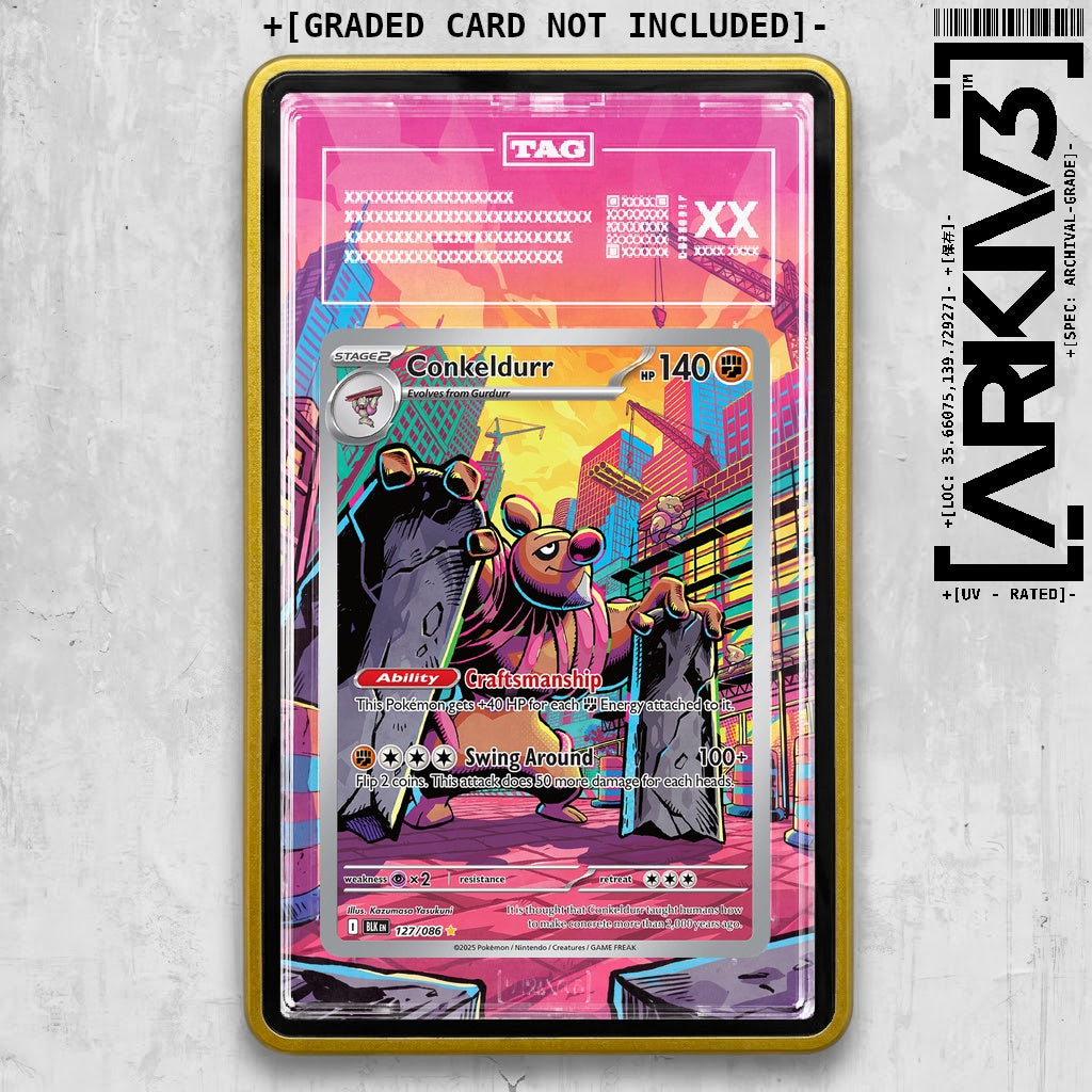 ARKIV3 TAG graded front - Yellow