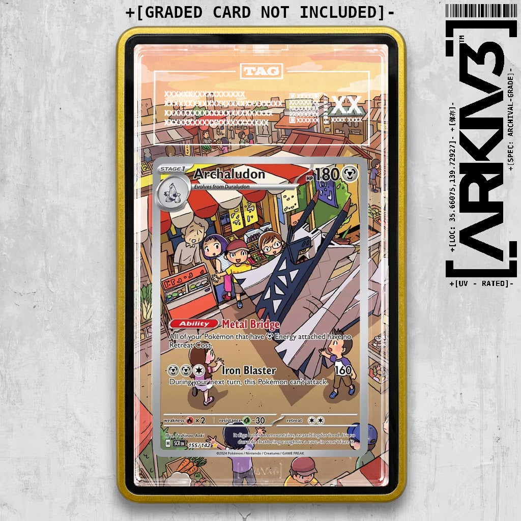 ARKIV3 TAG graded front - Yellow