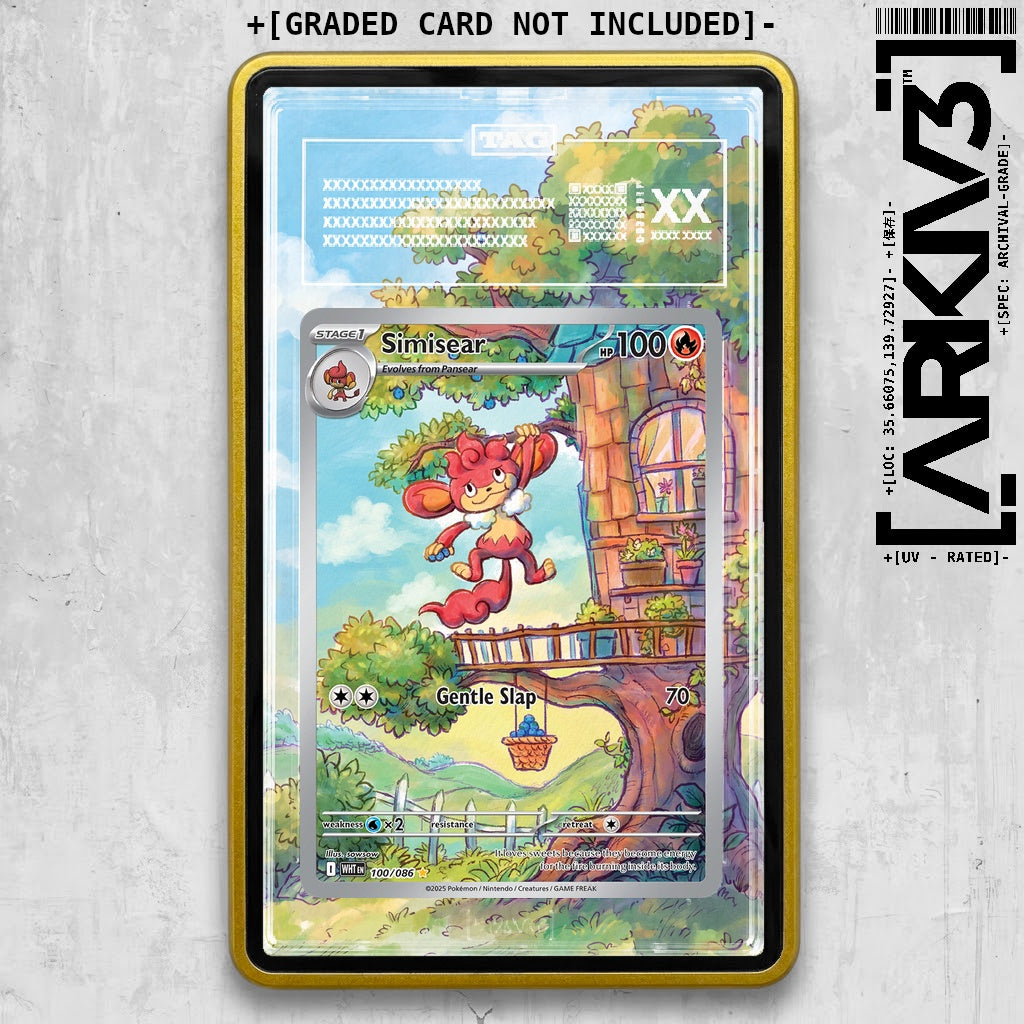 ARKIV3 TAG graded front - Yellow