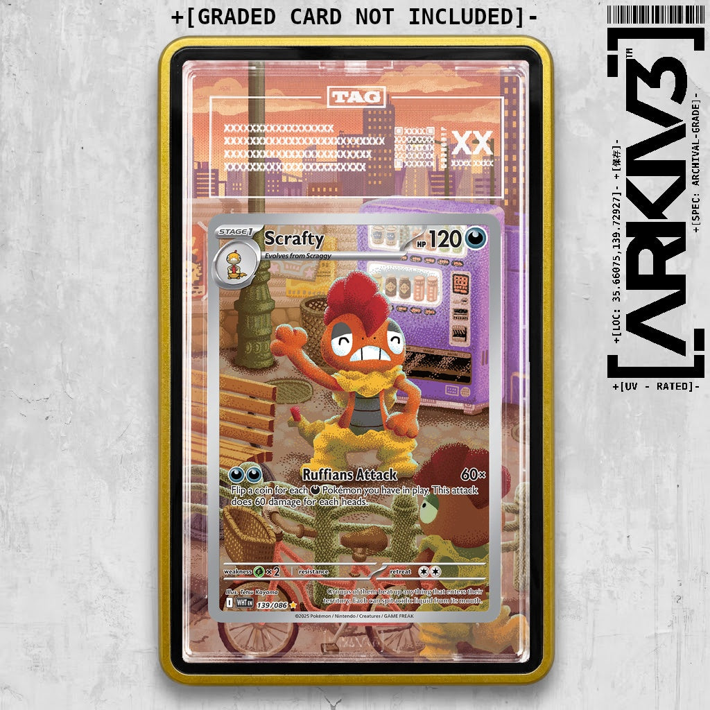 ARKIV3 TAG graded front - Yellow