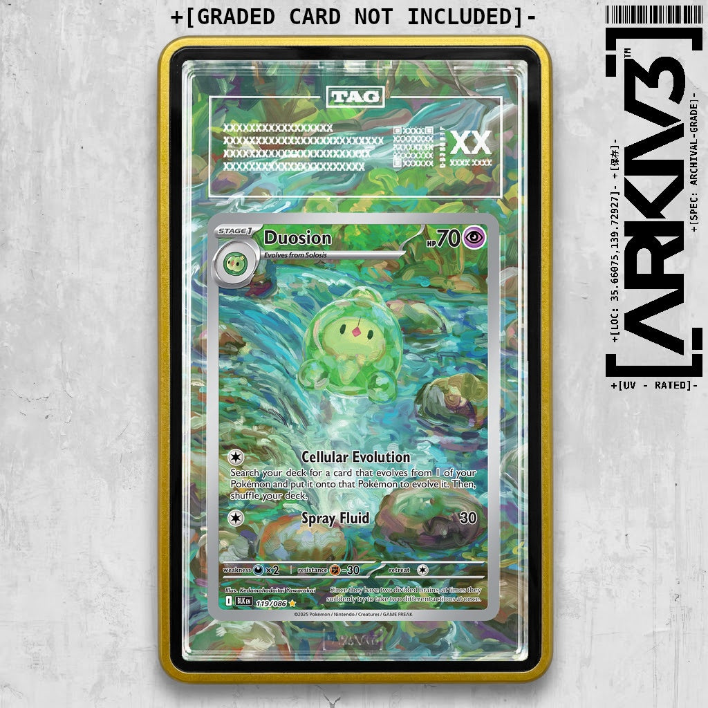 ARKIV3 TAG graded front - Yellow
