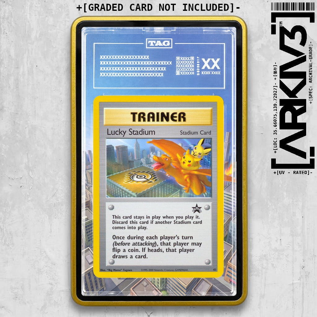 ARKIV3 TAG graded front - Yellow