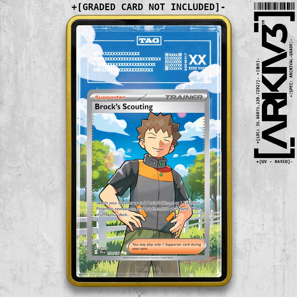 ARKIV3 TAG graded front - Yellow